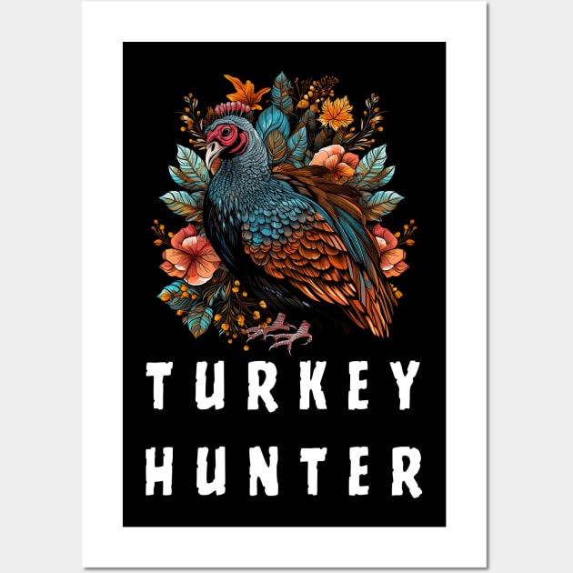 turkey hunter Wall Art by vaporgraphic